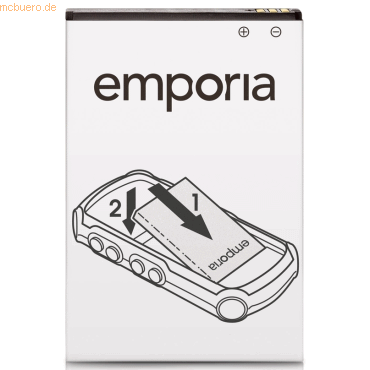 emporia emporiaAK-V33i Ersatzakku von Emporia
