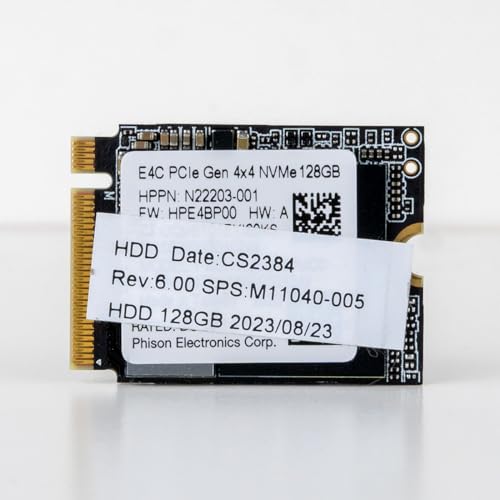 Empowered PC Phison SSD 128 GB PCIe 4.0 NVMe 2230 Gen 4 Gaming M.2 interne Solid State Drive Speicherkarte – Laptop, Desktop-kompatibel Empowered PC Phison SSD 128 GB PCIe 4.0 NVMe 2230 Gen 4 Gaming M.2 interne Solid State Drive Speicherkarte – Laptop, Desktop-kompatibel von Empowered PC