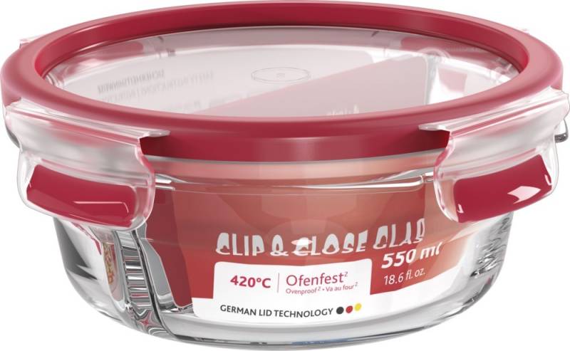 Emsa Frischhaltedose CLIP CLOSE Glas 0,5l N1040200 von Emsa