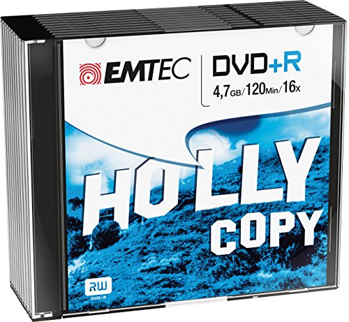 EMTEC 16 x 4,7 GB Slim DVD + R EMTEC 16 x 4,7 GB Slim DVD + R von Emtec