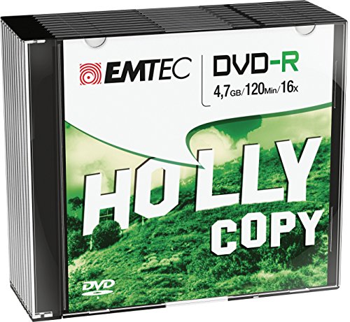 EMTEC 16 x 4,7 GB Slim DVD-R von Emtec