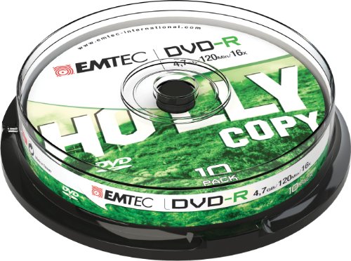 EMTEC ECOVR471016CB rekordable DVD (16x Speed, 4,7GB) von Emtec