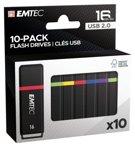 Emtec, Speicher – Informatik, USB-Stick, USB-A K100 3.2, 16 GB, ECMMD16GK102P10 von Emtec