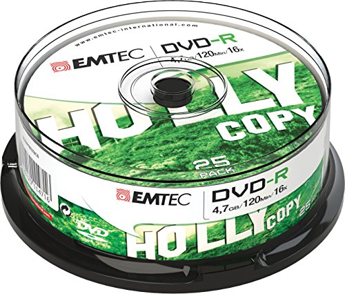 Emtec 16 x 4,7 GB CB DVD-R (25 Stück) von Emtec