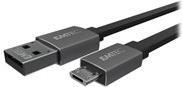 Emtec T700 - USB-Kabel - USB Typ A (M) zu Micro-USB Typ B (M) - 2.4 A - 1.2 m - flach (ECCHAT700MB) von Emtec
