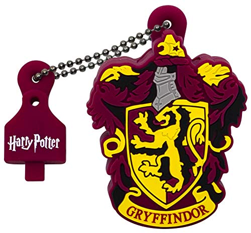Emtec Lizenzserie Harry Potter 16GB USB-Stick USB 2.0, Gryffindor, Material aus weichem Gummi von Emtec
