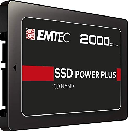 Emtec ECSSD2TX150 interne SSD 2,5 Zoll – interne SSD – SATA X150 Power Plus 3D NAND 2TB von Emtec