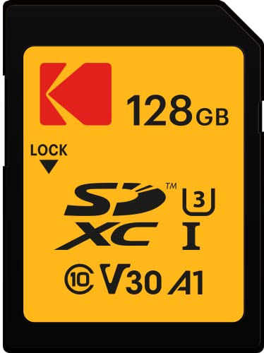Emtec EKMSD128GXC10HPRK Kodak SDHC (CLASS10) SD Card, 128GB von Emtec
