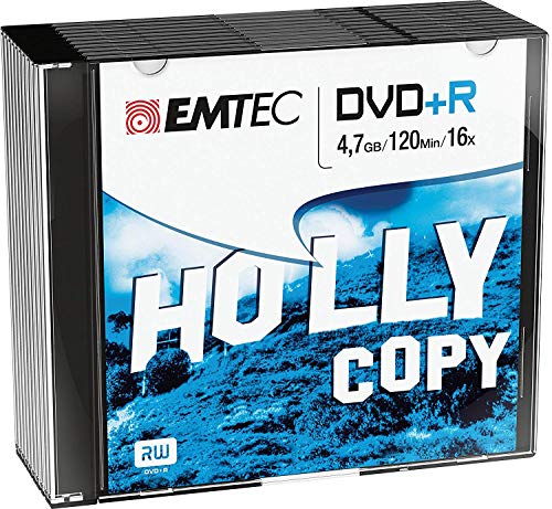Emtec EKOVPR471016SL DVD-Player (4,7 GB, einseitig, einlagig) von Emtec