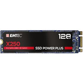 Emtec SSD M2 SATA x250 128 GB Power Plus 3D NAND von Emtec