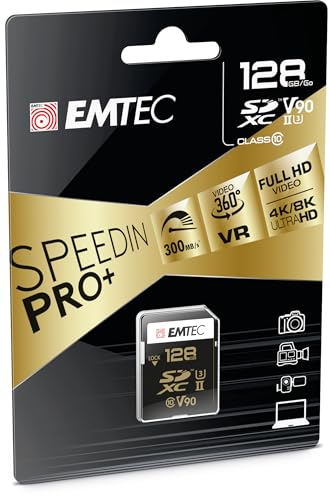 Emtec SpeedIN Pro 128 Go SDXC UHS-II Classe 10 Emtec SpeedIN Pro 128 Go SDXC UHS-II Classe 10 von Emtec