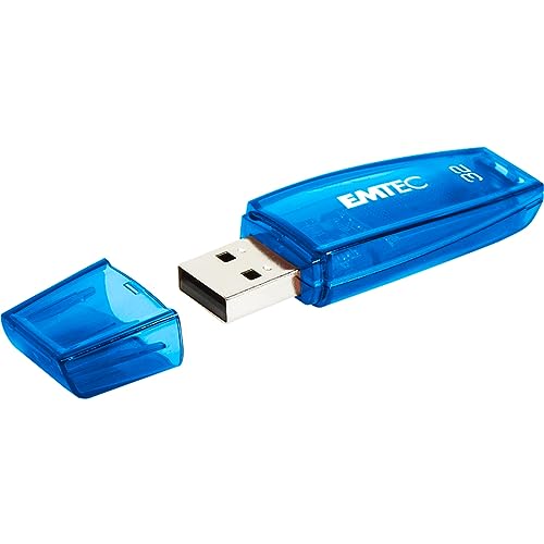 Emtec USB-Stick 32 GB C410 USB 2.0 Color Mix blau ECMMD32GC410 von Emtec