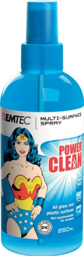 Emtec Wonderwoman Spray Reiniger 250 ml für MultiSurface blau von Emtec