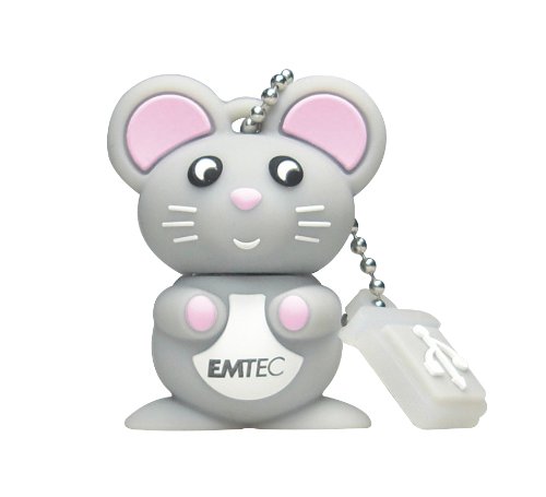 Emtec Zoo M312 Maus (2 GB, USB 2.0), 3983929, 2gb von Emtec