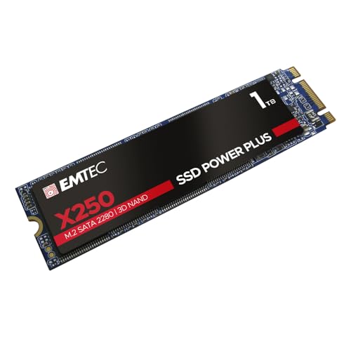 Emtec interne SSD M2 SATA x250 1TB Power Plus 3D NAND von Emtec