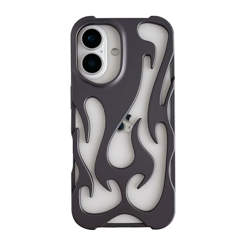 Emylisa Schutzhülle für iPhone 14 Pro mit Wärmeableitung, einfarbig, hohle Flamme, matt, Violett Emylisa Schutzhülle für iPhone 14 Pro mit Wärmeableitung, einfarbig, hohle Flamme, matt, Violett von Emylisa