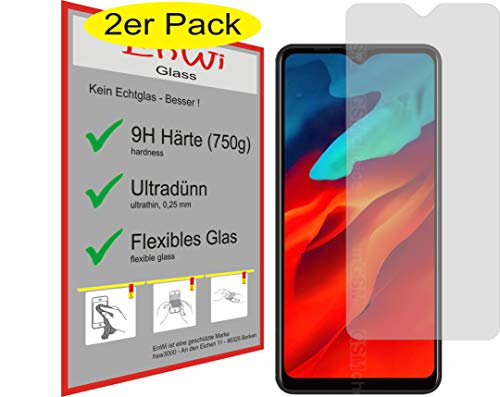 EnWi | 2X Extrem harte 9H Display-Schutz-Folie für Blackview A80 Pro von EnWi