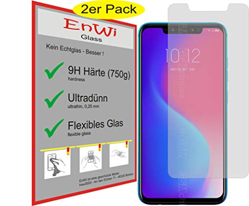 EnWi | 2X Extrem harte 9H Display-Schutz-Folie für Lenovo S5 Pro von EnWi