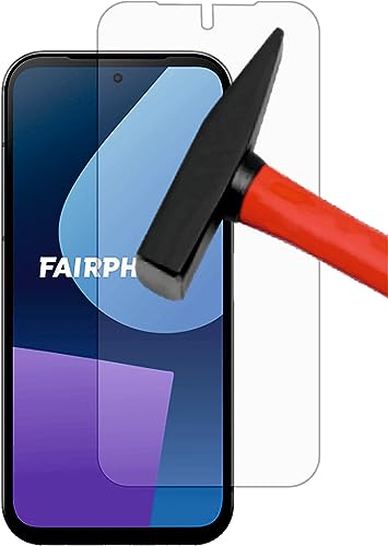 EnWi | 2x Extrem harte 9H Display-Schutz-Folie KLAR für Fairphone 5 von EnWi