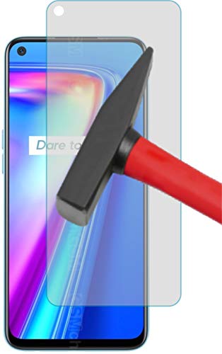 EnWi I 2X Extrem harte 9H Displayschutzfolie KLAR passgenau für Realme 7 RMX2155 - Bildschirmschutzfolie Schutzhülle von EnWi