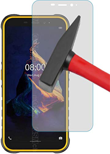 EnWi | 2X Extrem harte 9H KLAR passgenau für Ulefone Armor X8 - Bildschirmschutzfolie Schutzhülle von EnWi