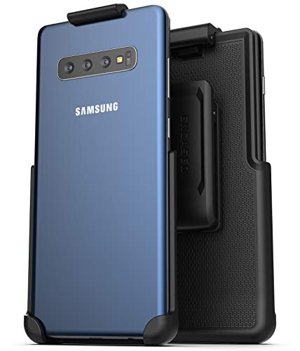 ClipMate Schutzhülle mit Gürtelclip für Samsung Galaxy S10e, Schwarz von Encased