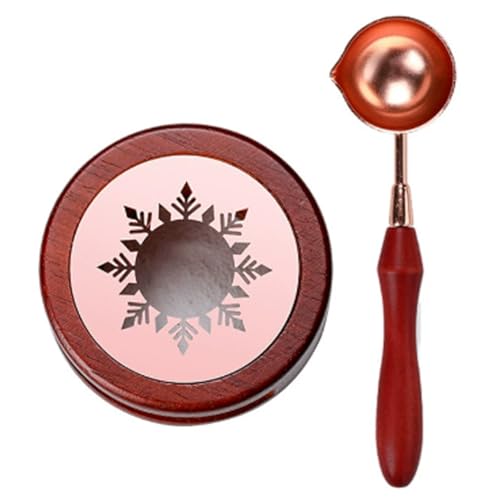 Encuryna Wachssiegel Wärmer, Wachssiegelwärmer mit Schmelzlöffel, Wachs Siegel Kit, Siegelwachs Siegelwärmer, Wachssiegel Set für Hochzeit Wachs Umschläge Verpackungen Stempel Encuryna Wachssiegel Wärmer, Wachssiegelwärmer mit Schmelzlöffel, Wachs Siegel Kit, Siegelwachs Siegelwärmer, Wachssiegel Set für Hochzeit Wachs Umschläge Verpackungen Stempel von Encuryna