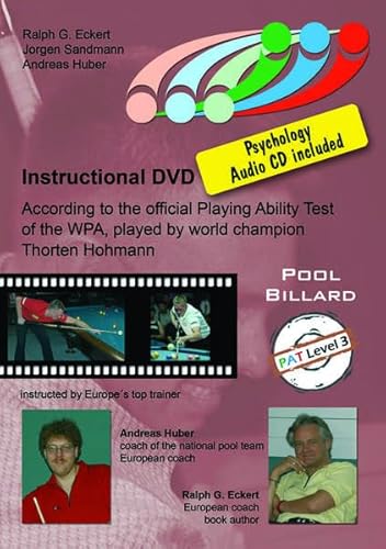 Pool Billard Trainings DVD PAT 3. Mit dem offiziellen Spielvermögenstest der WPA inkl. Psychologie CD ( DVD ) von End Airline Records