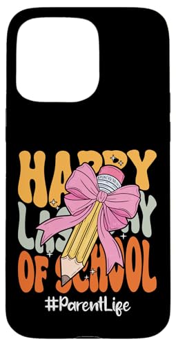 Coquette Bogenstift „Happy Last Day of School“ für Eltern Hülle für iPhone 15 Pro Max Coquette Bogenstift „Happy Last Day of School“ für Eltern Hülle für iPhone 15 Pro Max von End Of School Year Teachers Co.