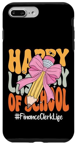 Finanzangestellter, „Happy Last Day of School“, Koketten-Bogenstift Hülle für iPhone 7 Plus/8 Plus Finanzangestellter, „Happy Last Day of School“, Koketten-Bogenstift Hülle für iPhone 7 Plus/8 Plus von End Of School Year Teachers Co.