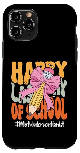 Mathe-Interventionist Happy Last Day of School Kokette Bogen Hülle für iPhone 11 Pro Mathe-Interventionist Happy Last Day of School Kokette Bogen Hülle für iPhone 11 Pro von End Of School Year Teachers Co.