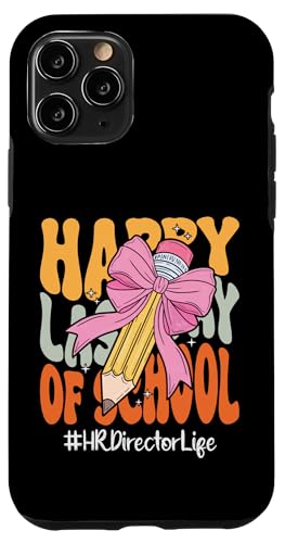 Personalleiterin Happy Last Day of School Coquette Bow Pencil Hülle für iPhone 11 Pro Personalleiterin Happy Last Day of School Coquette Bow Pencil Hülle für iPhone 11 Pro von End Of School Year Teachers Co.
