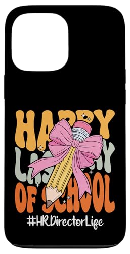 Personalleiterin Happy Last Day of School Coquette Bow Pencil Hülle für iPhone 13 Pro Max Personalleiterin Happy Last Day of School Coquette Bow Pencil Hülle für iPhone 13 Pro Max von End Of School Year Teachers Co.