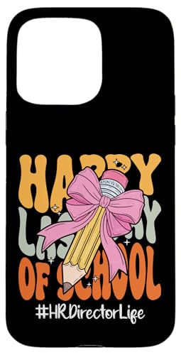 Personalleiterin Happy Last Day of School Coquette Bow Pencil Hülle für iPhone 15 Pro Max Personalleiterin Happy Last Day of School Coquette Bow Pencil Hülle für iPhone 15 Pro Max von End Of School Year Teachers Co.