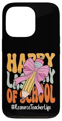 Resource Teacher Happy Last Day of School Kokette Schleife Hülle für iPhone 13 Pro Resource Teacher Happy Last Day of School Kokette Schleife Hülle für iPhone 13 Pro von End Of School Year Teachers Co.
