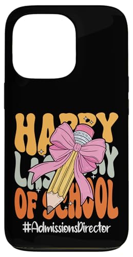 Zulassungsleiterin Alles Gute zum letzten Schultag Coquette Bow Hülle für iPhone 13 Pro von End Of School Year Teachers Co.