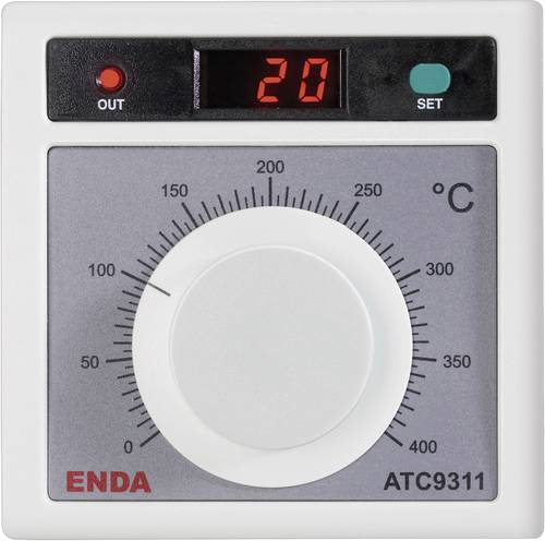 Enda ATC9311-FE-400-230-SSR Temperaturregler J 0 bis +400°C SSR (L x B x H) 50 x 96 x 96mm von Enda