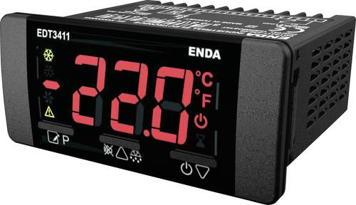 Enda EDT3411-230-08 Temperaturregler NTC -60 bis +150°C Relais 8A (B x H) 77mm x 35mm von Enda