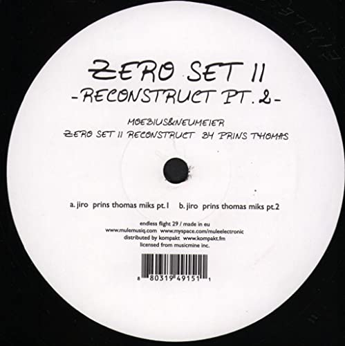 Zero Set II: Reconstruct [Pt. 2] [EP] [Single] [Vinyl LP] von Endless Flight