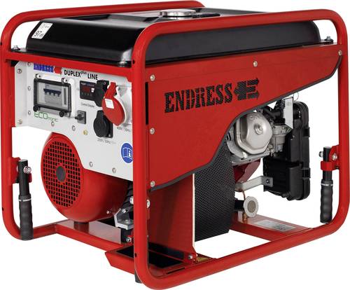 Endress ESE 606 DHG-GT DUPLEX 4-Takt Stromerzeuger 6.4kW 230 V, 400V 104kg 6000W von Endress