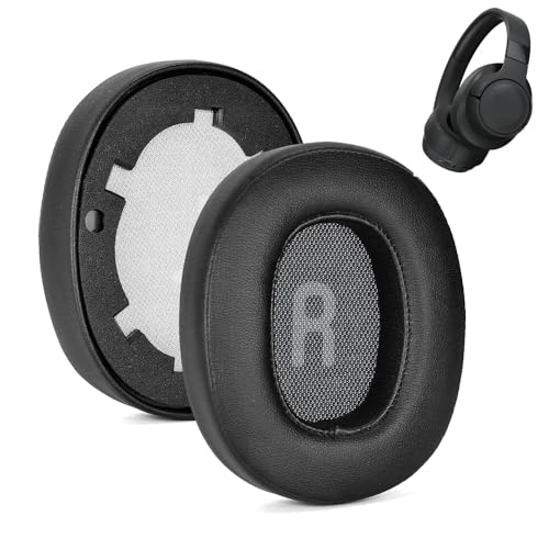 700BT Ohrpolster für JBL Tune 720BT 700BT T750BTNC T760NC Kopfhörer, Ersatz-Ohrpolster mit Protein-Leder und Memory-Schaum für Tune T710 T720 Ohrenschützer von Enegg