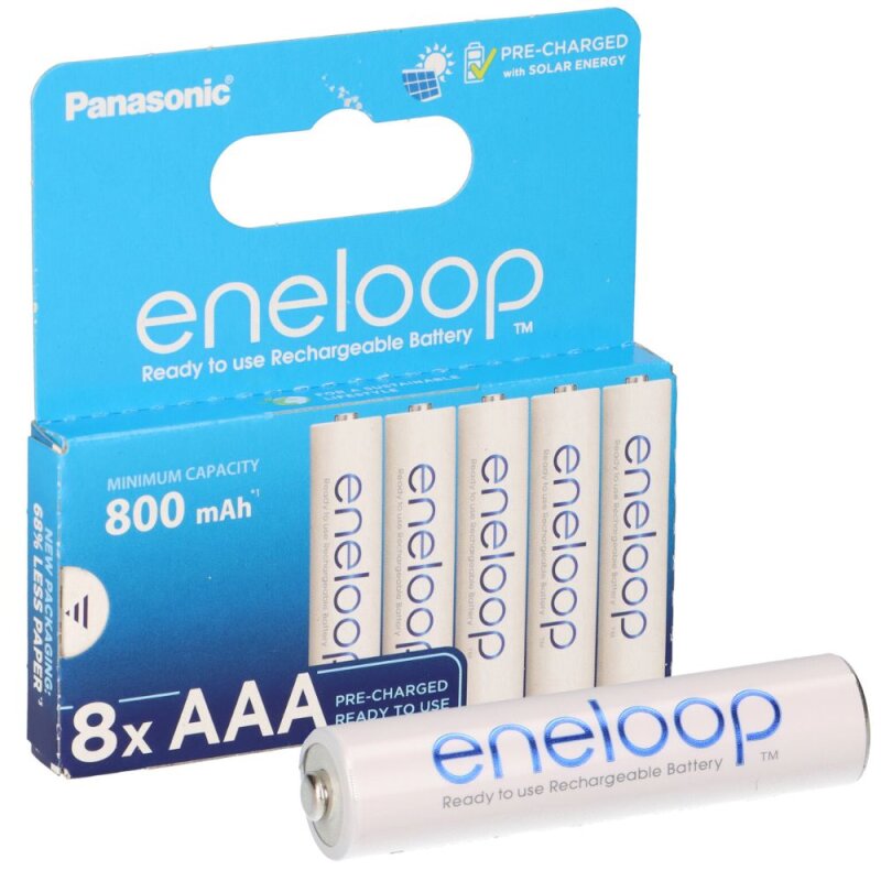 eneloop AAA Micro Akku BK-4MCDE/8BE Ni-MH 1,2V / 800mAh von Eneloop