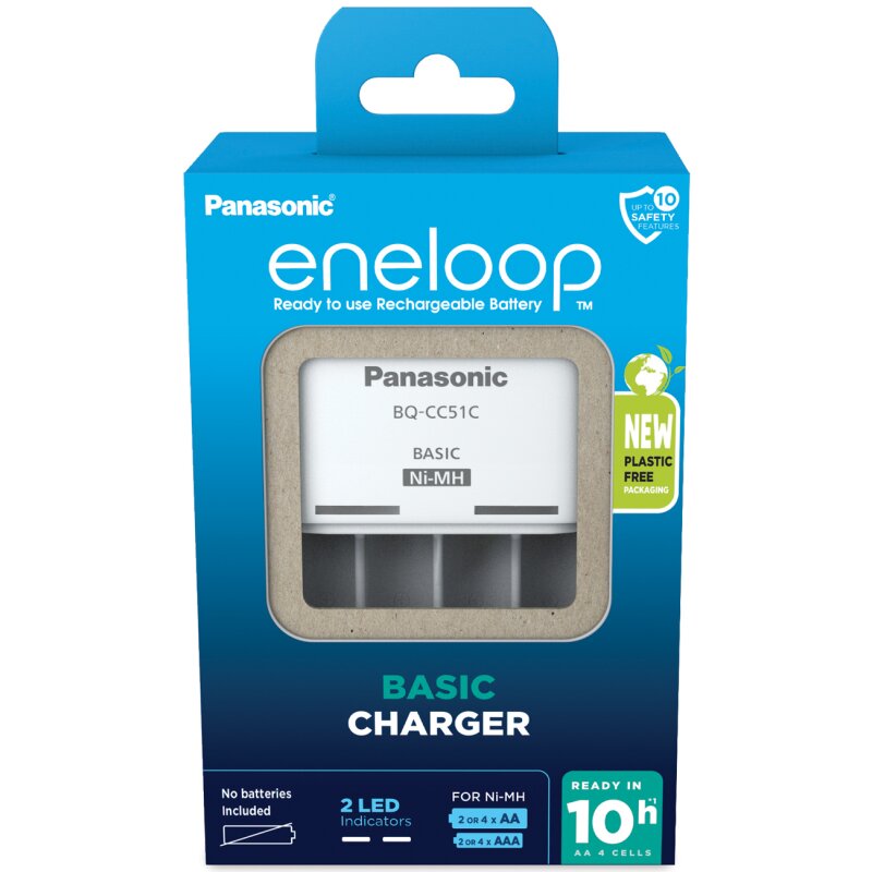 eneloop BQ-CC51 Basic Charger unbestückt von Eneloop