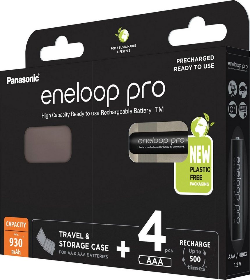 eneloop Eneloop pro AAA Akkupacks Micro AAA 930 mAh (4 St) von Eneloop