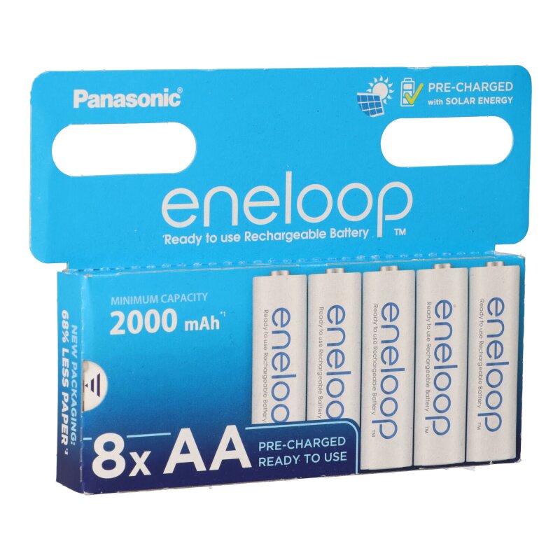 eneloop Mignon Akku BK-3MCDE/8BE Ni-MH 1,2V / 2000mAh eneloop Mignon Akku BK-3MCDE/8BE Ni-MH 1,2V / 2000mAh von Eneloop