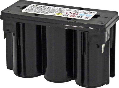 EnerSys Hawker Cyclon D 0819-0012 Bleiakku 6V 2.5Ah Blei-Vlies (AGM) (B x H x T) 114 x 70 x 46mm Fla von EnerSys
