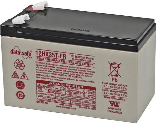 EnerSys Hawker Longlife DataSafe HX 12HX35FR Bleiakku 12V 7.6Ah Blei-Vlies (AGM) (B x H x T) 151 x 1 von EnerSys
