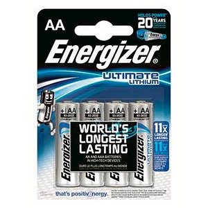 4 Energizer® Batterie ULTIMATE Mignon AA 1,5 V von Energizer®