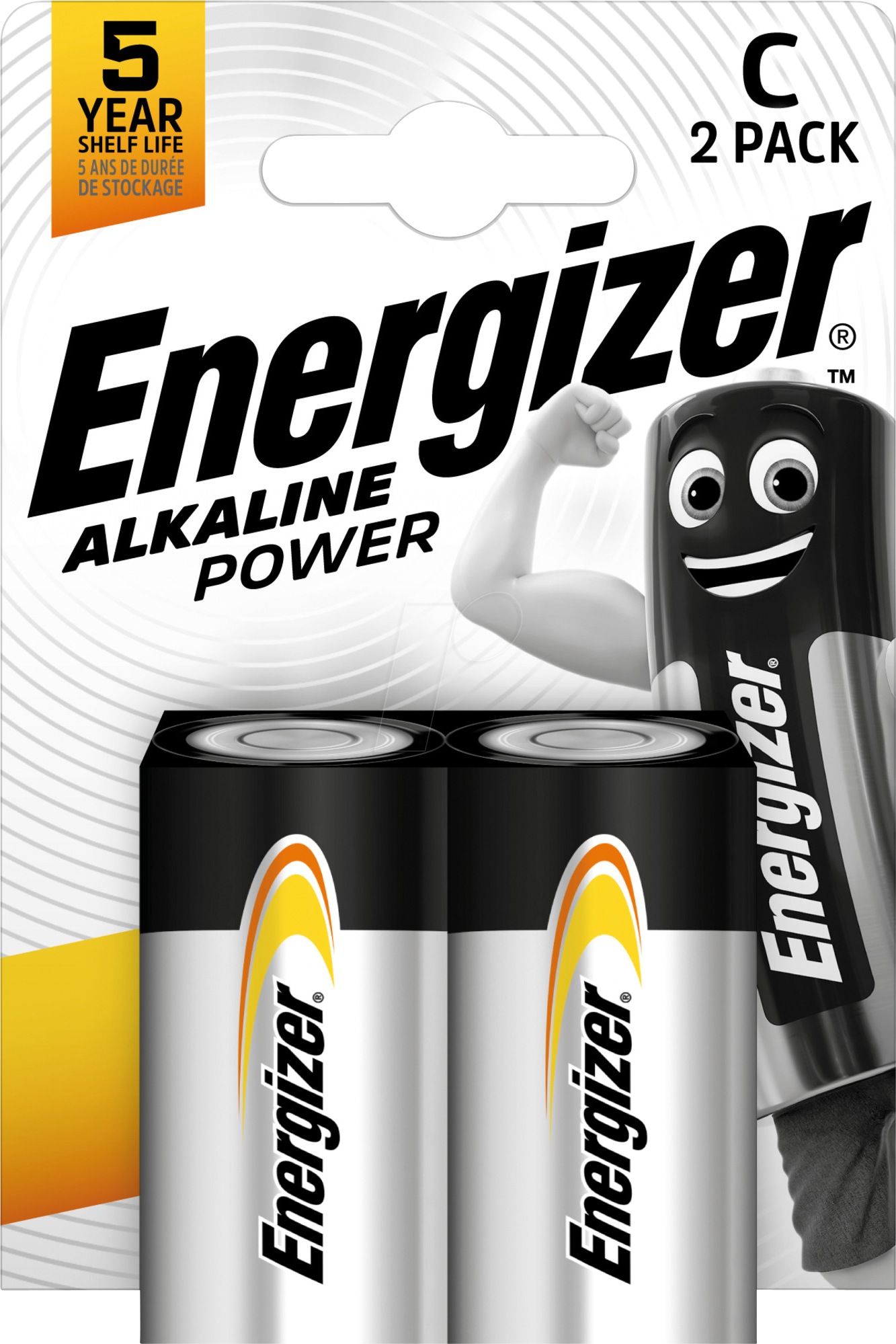 EN POW 2XC - Power, Alkaline Batterie, C (Baby), 2er-Pack von Energizer