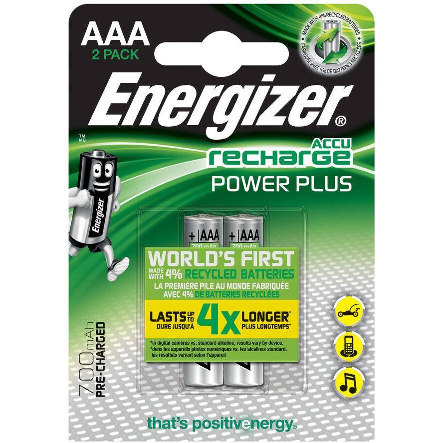 Energizer Akku Recharge -AAA HR03 Micro 700mAh 2St. Energizer Akku Recharge -AAA HR03 Micro 700mAh 2St. von Energizer